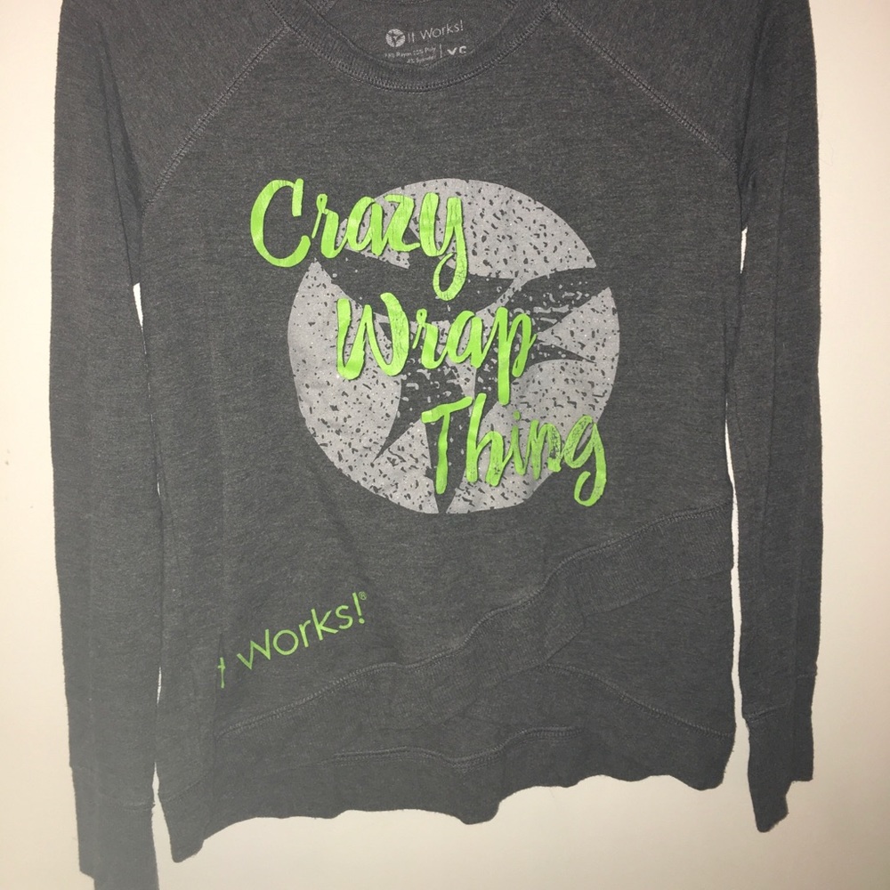 Gray ITworks long-sleeve shirt